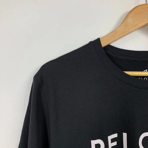 Peloton Men's Block Letter Logo Crew Neck Short Sleeve Shirt Size L - Picture 3 of 9